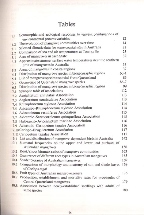 Mangrove Ecosystems in Australia - aus dem Buch